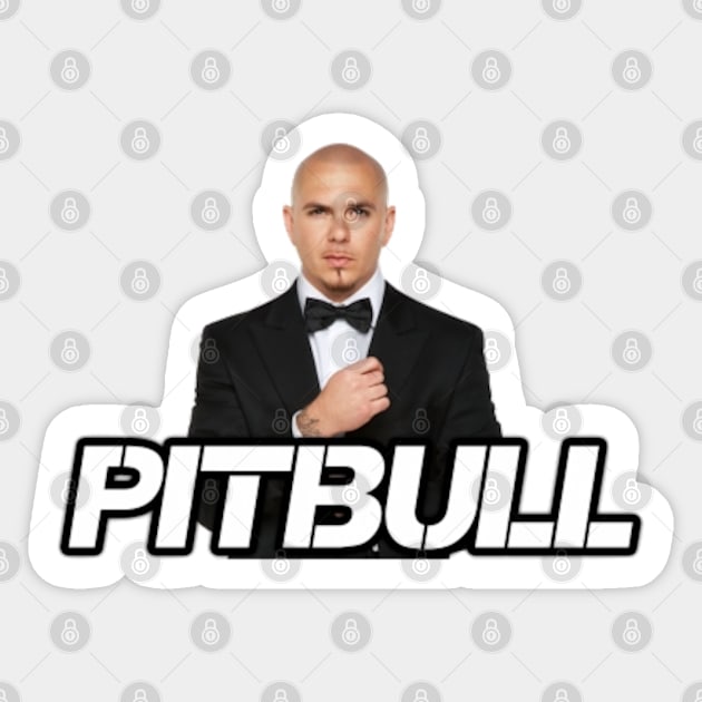 Pitbull Sticker by Biscuit25